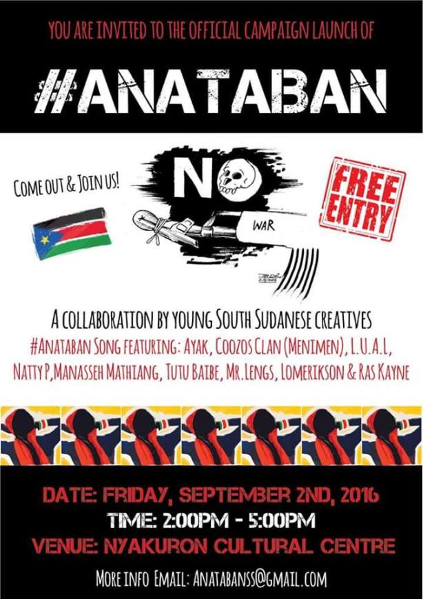 Anataban launch in Juba