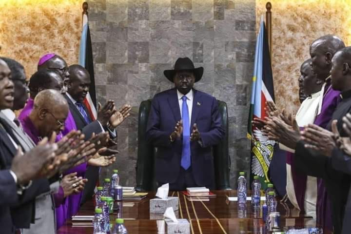 President Kiir and Riek Machar, Face to Face meeting in Juba, September 2019